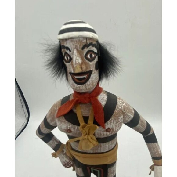 Hopi Kachina Doll Hano Clown Golfer Golf Signed F. Begay Native  American READ - Picture 11 of 13